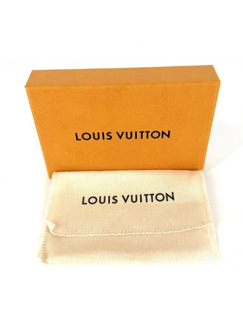 Louis Vuitton Card Case Monogram Embossed Organizer de Poche Business Holder